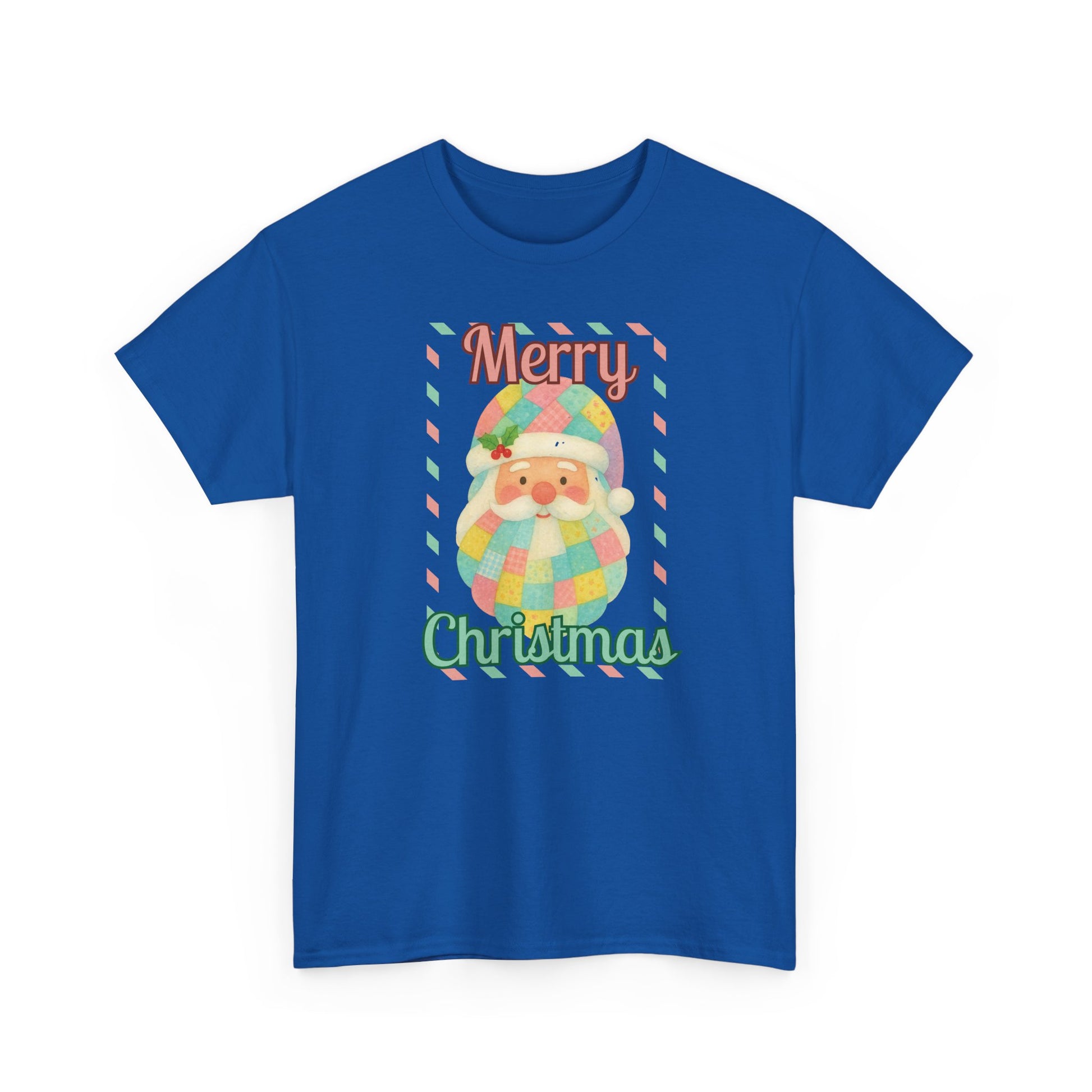 Merry Christmas Santa T-Shirt — Cute Pastel Santa Holiday Tee